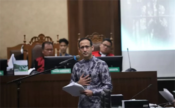 Tolak Narasi Korupsi ‘Kerah Putih’ dalam Proyek Chromebook, Nadiem Makarim Minta Vonis Bebas Murni