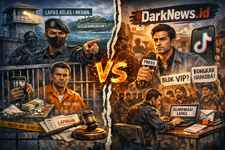 Lapas Kelas I Medan vs DarkNews.id: Perang Narasi Soal Dugaan Narkoba, Blok VIP, hingga Pelaporan Media